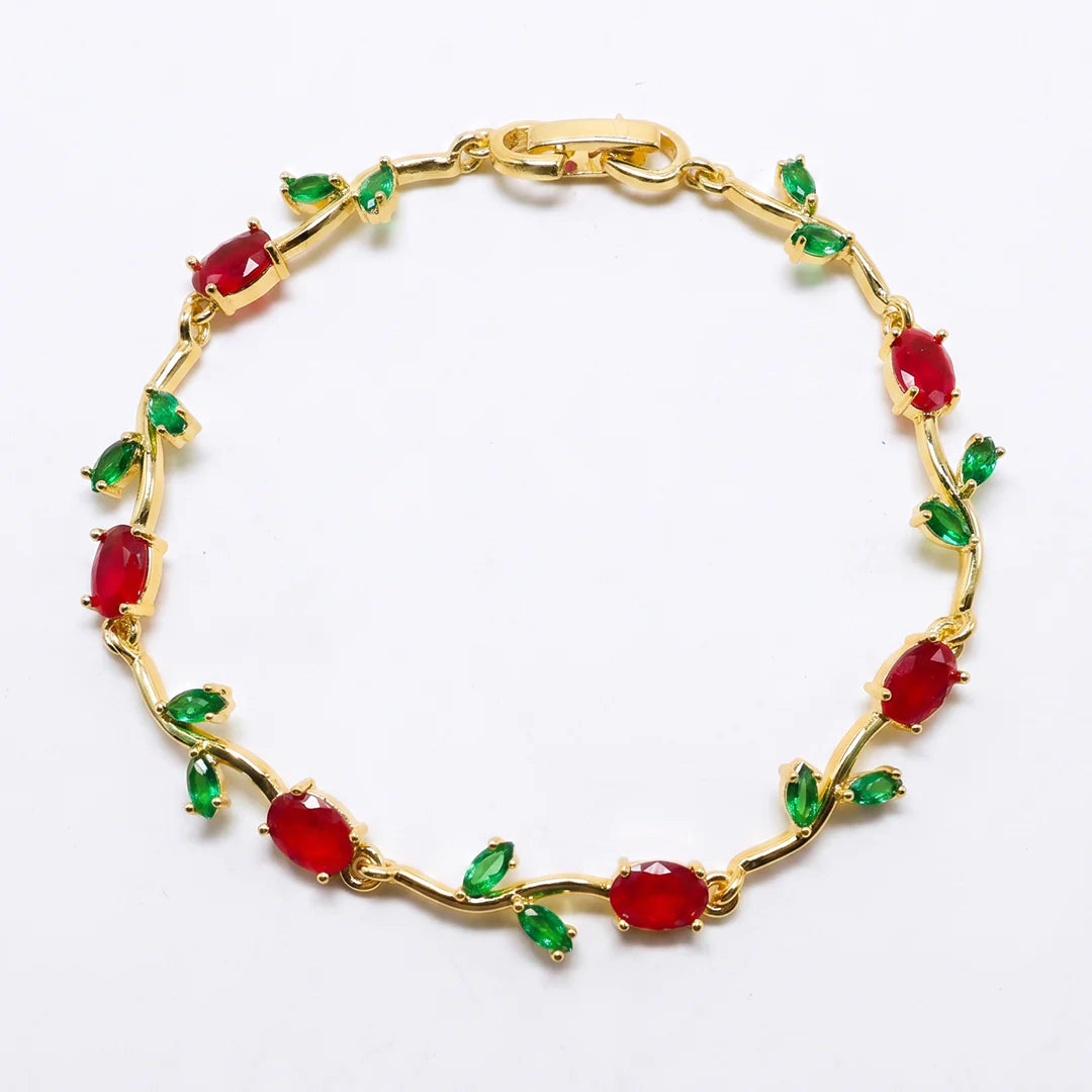 Wine Kiss | Tulip Bracelet for Women