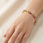 Wine Kiss | Tulip Bracelet for Women