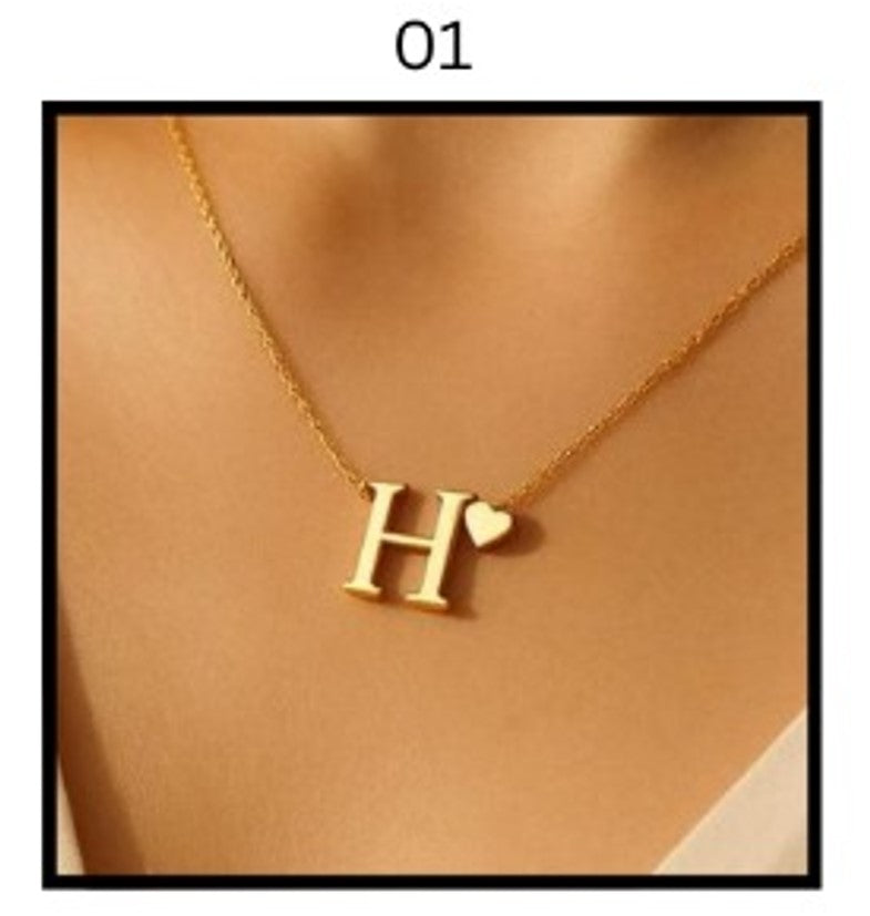 Custom Name Necklace – Personalized Gold Name Pendant (Multiple Designs Available)