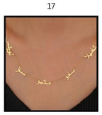 Custom Name Necklace – Personalized Gold Name Pendant (Multiple Designs Available)