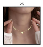 Custom Name Necklace – Personalized Gold Name Pendant (Multiple Designs Available)