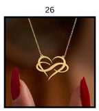 Custom Name Necklace – Personalized Gold Name Pendant (Multiple Designs Available)