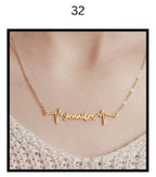 Custom Name Necklace – Personalized Gold Name Pendant (Multiple Designs Available)