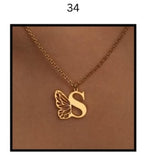 Custom Name Necklace – Personalized Gold Name Pendant (Multiple Designs Available)
