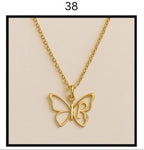 Custom Name Necklace – Personalized Gold Name Pendant (Multiple Designs Available)