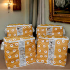PRINTED STORAGE BAGS FABRIC 110 GSM Pack of 3
