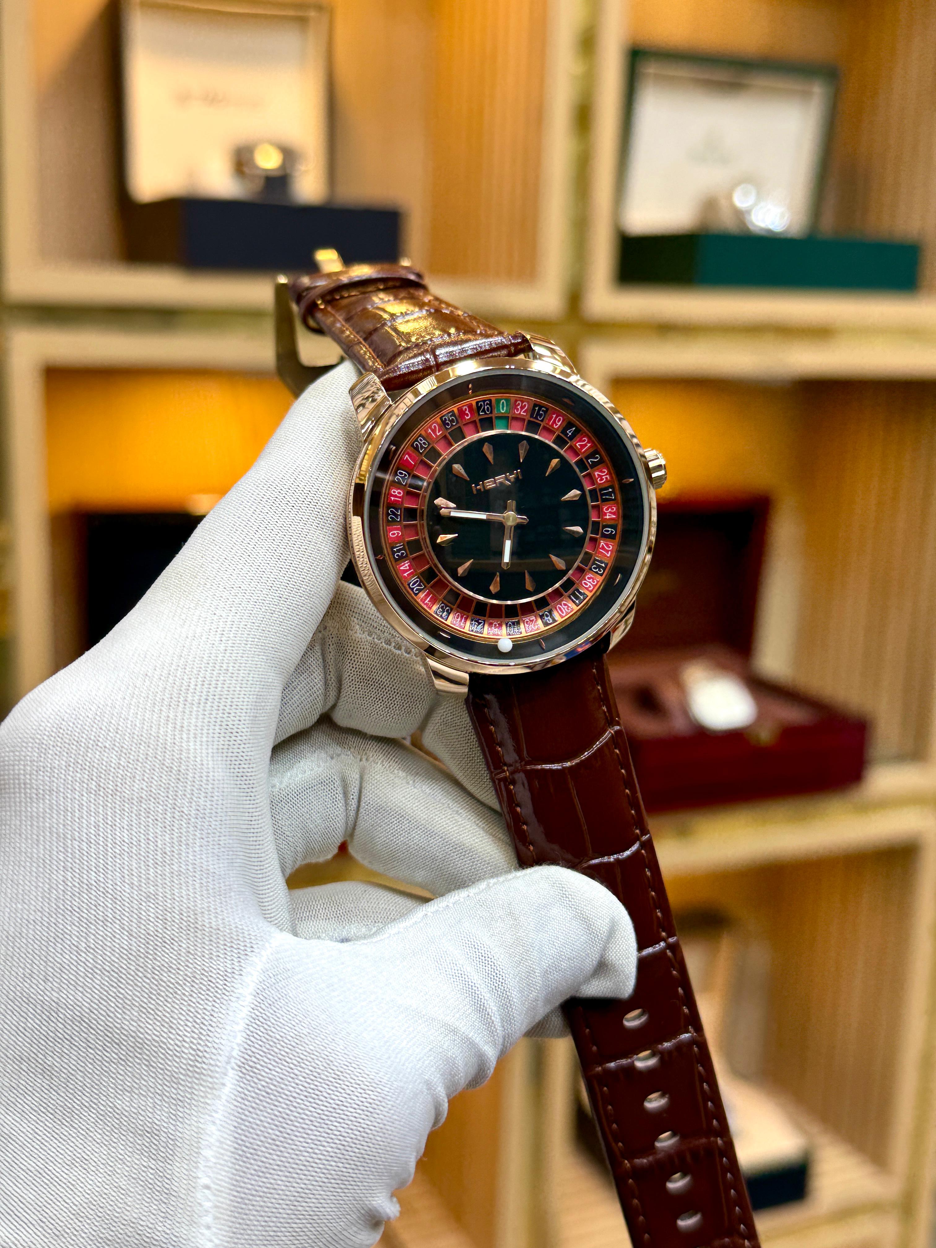 HERYI Original Casino Dial Watch – Premium Quartz Timepiece
