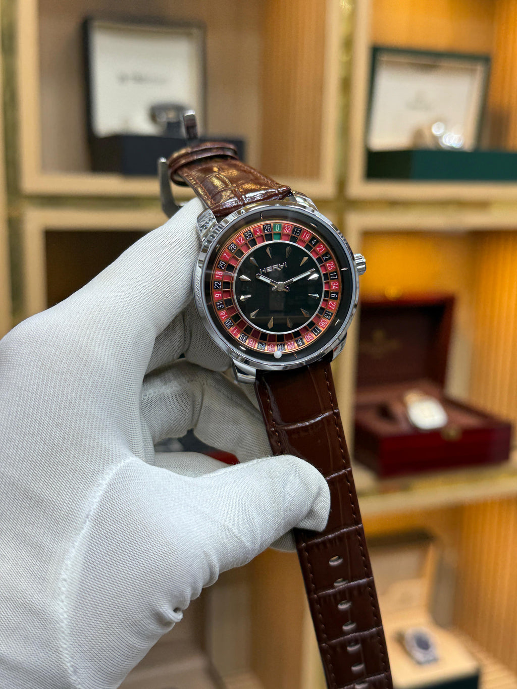 HERYI Original Casino Dial Watch – Premium Quartz Timepiece