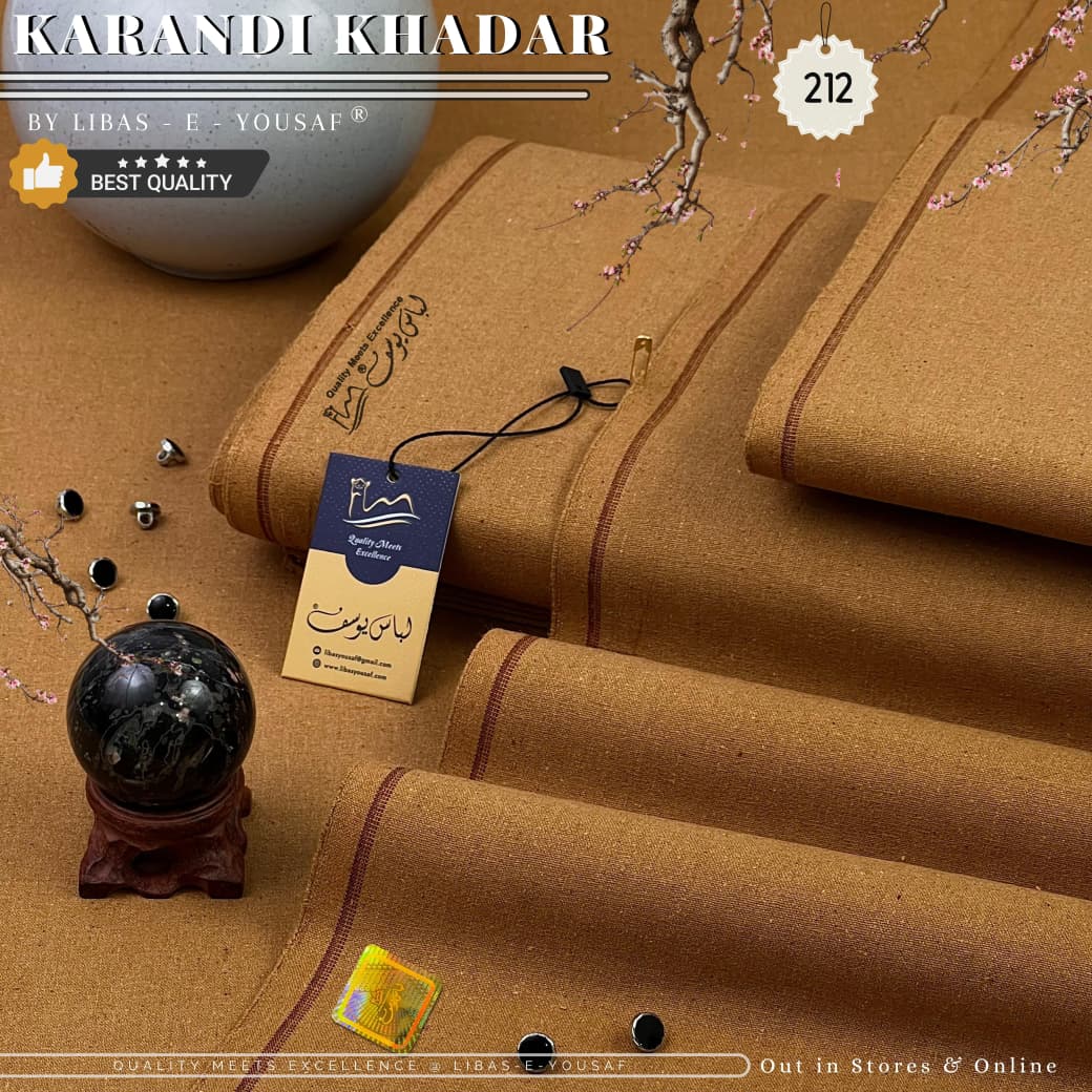 ʟɪʙᴀs ᴇ Yᴏᴜsᴀғ’s Classic ᴋᴀʀᴀɴᴅɪ-ᴋʜᴀᴅᴅᴀʀ , winter heavyweight evening fabric designed