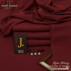 j. By junaid jumshed Brand for season wash n wear Suite cutting 4 meter  ✨Width 52-54 inches