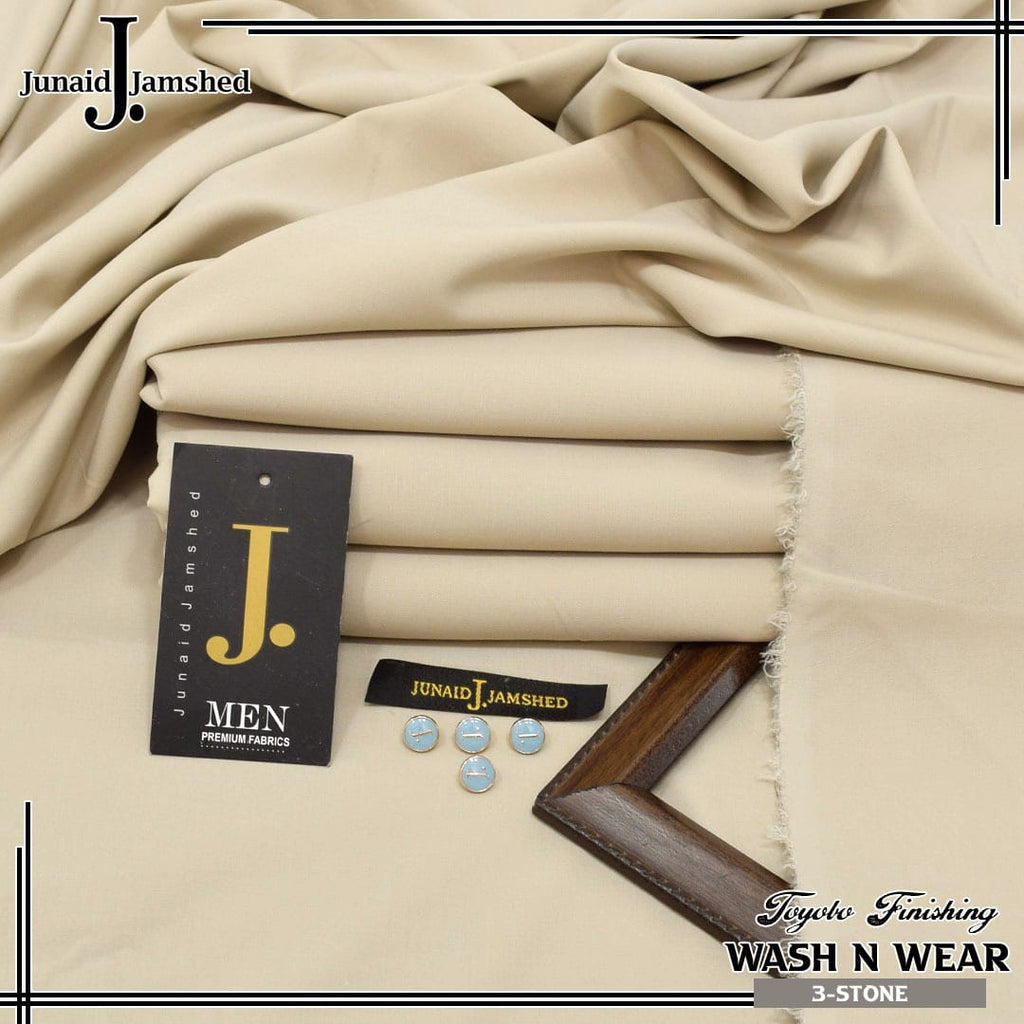 j. By junaid jumshed Brand for season wash n wear Suite cutting 4 meter  ✨Width 52-54 inches