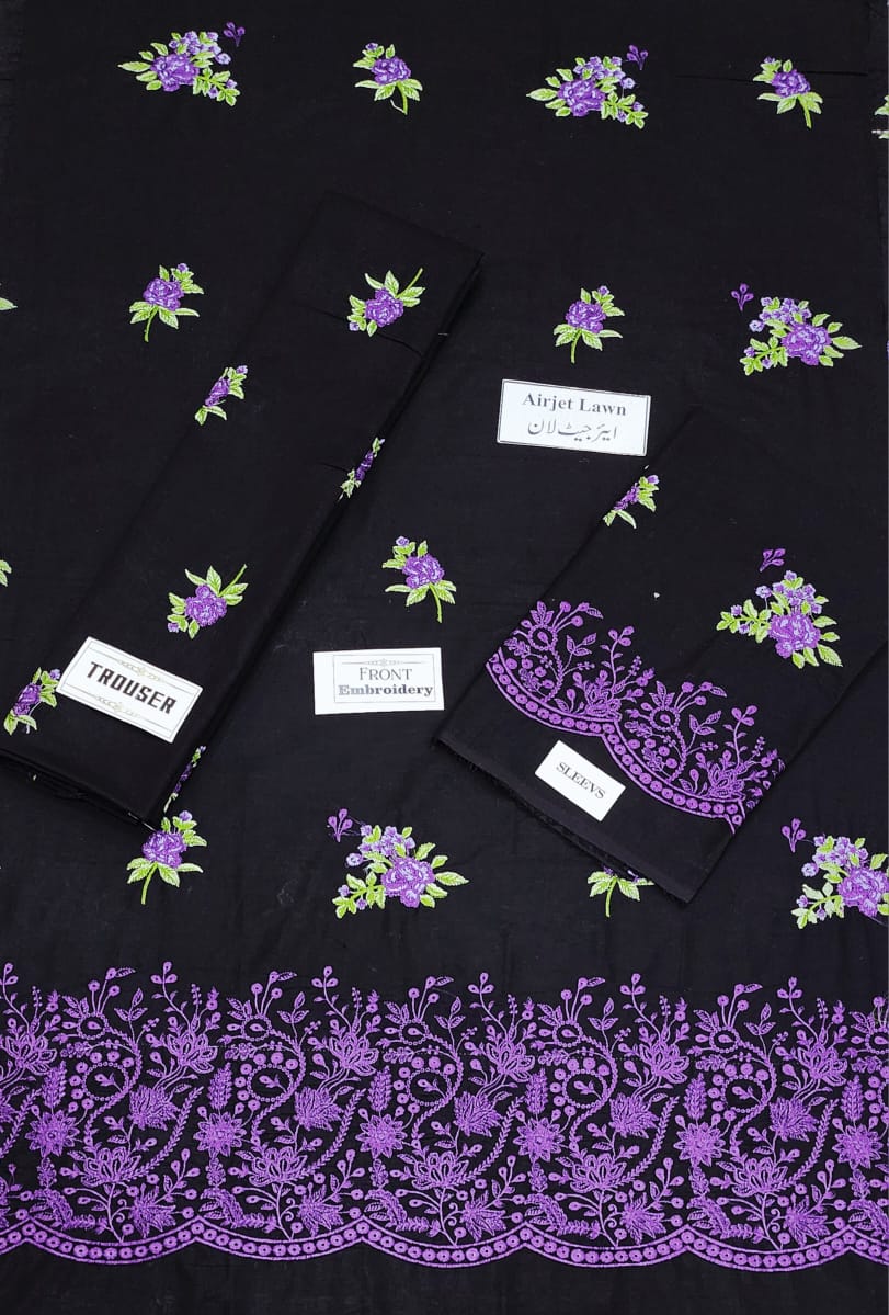 URGE Embroidery 2pc Lawn Collection Fabric: LAWN &nbsp Front Full Embroidery Shirt) Sleeves/Heavy Embroidery)
