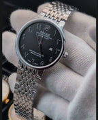 A Luxury Arabic Dial Metal Watch – Date Working | Premium Look