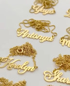 Custom Name Necklace – Personalized Gold Name Pendant