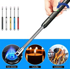 USB Rechargeable Electric Lighter – Flexible Neck Windproof Arc Lighter for Kitchen & BBQ