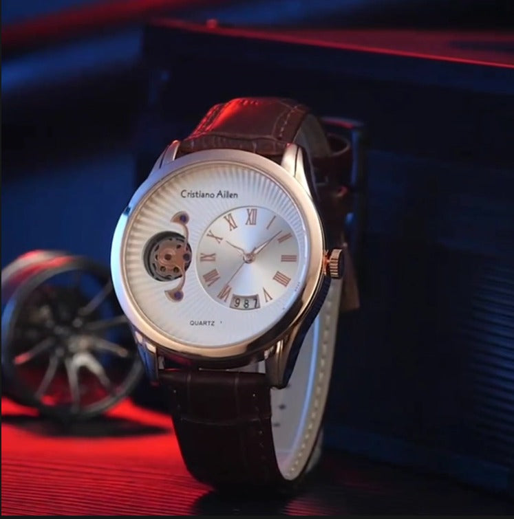 Cristiano Aillen Men’s Watch – Premium Chain Belt | Elegant Design