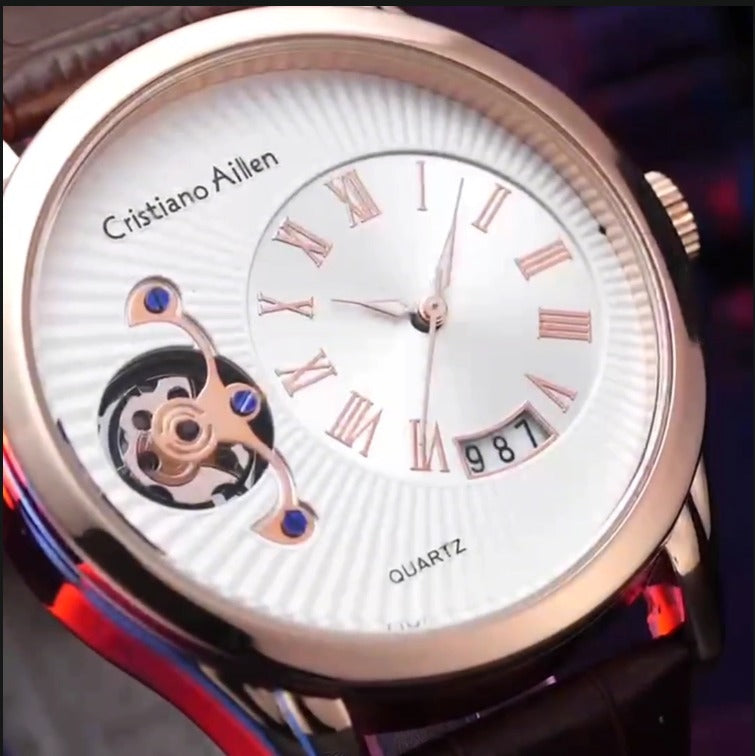 Cristiano Aillen Men’s Watch – Premium Chain Belt | Elegant Design