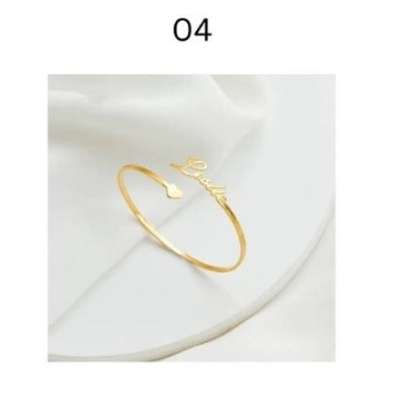 Personalized Name & Initial Gold Rings for Women – Elegant Minimal Jewelry