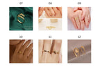 Personalized Name & Initial Gold Rings for Women – Elegant Minimal Jewelry