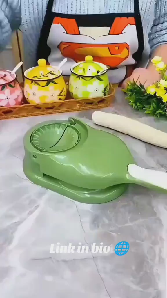 2 in 1 Dumpling & Samosa Maker | Easy Kitchen Tool