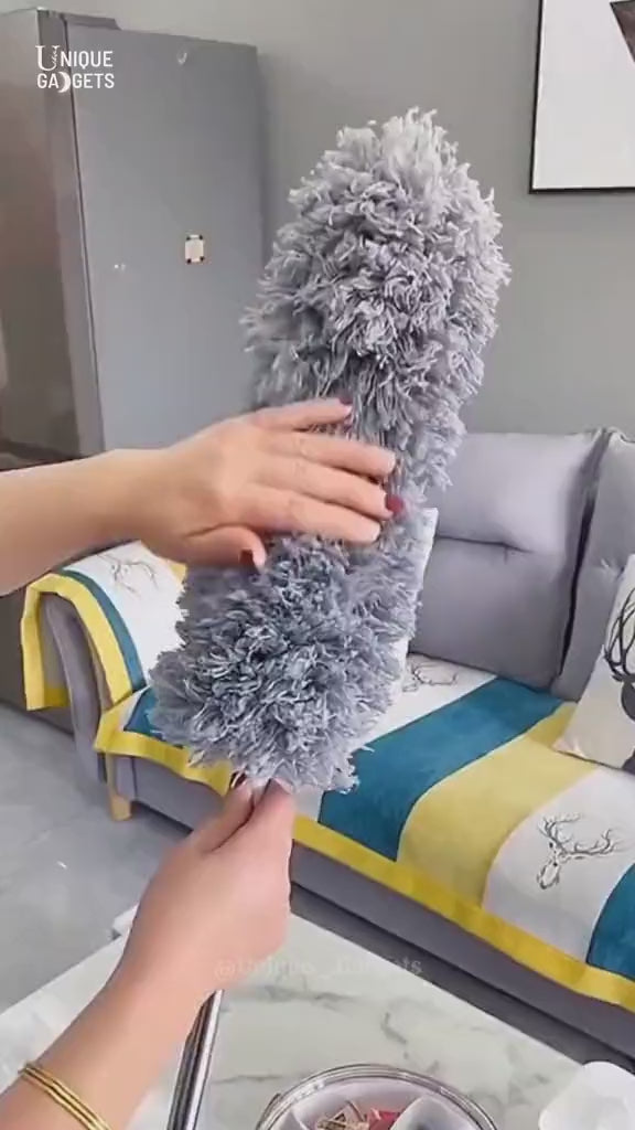 Extendable Microfiber Cleaning Duster – Adjustable Long Handle Multi-Purpose Dust Cleaner