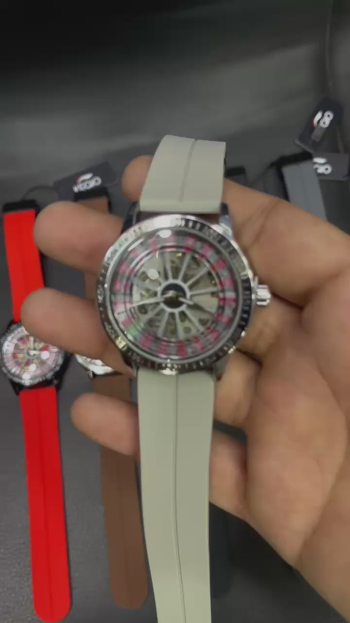 New Casino Watch Magnet Master Lock Stainless Steel Back