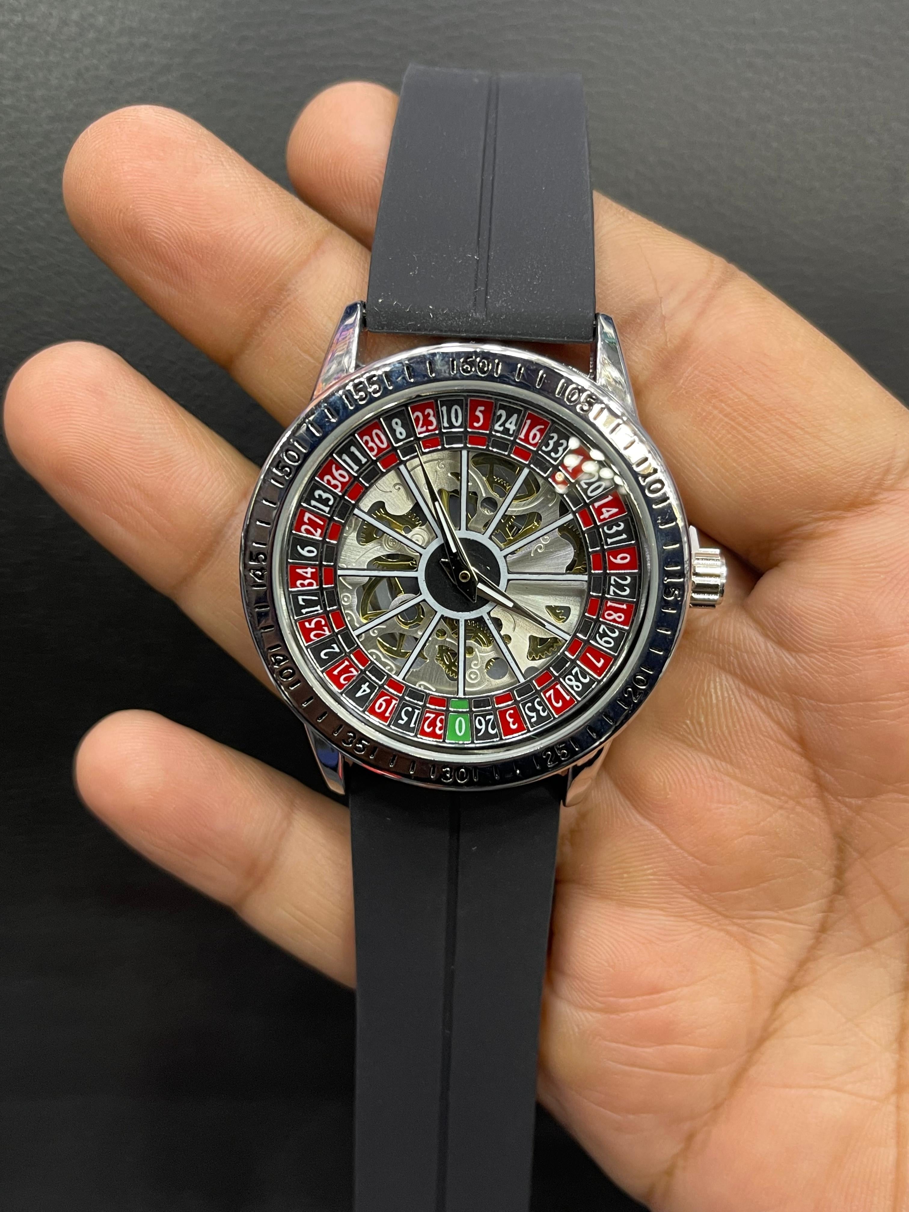 New Casino Watch Magnet Master Lock Stainless Steel Back