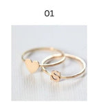 Personalized Name & Initial Gold Rings for Women – Elegant Minimal Jewelry