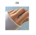 Personalized Name & Initial Gold Rings for Women – Elegant Minimal Jewelry