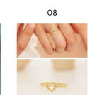 Personalized Name & Initial Gold Rings for Women – Elegant Minimal Jewelry