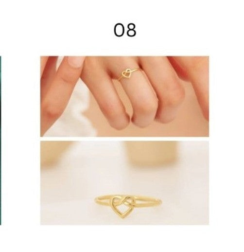 Personalized Name & Initial Gold Rings for Women – Elegant Minimal Jewelry
