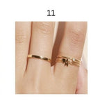 Personalized Name & Initial Gold Rings for Women – Elegant Minimal Jewelry