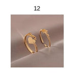 Personalized Name & Initial Gold Rings for Women – Elegant Minimal Jewelry