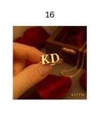 Personalized Name & Initial Gold Rings for Women – Elegant Minimal Jewelry
